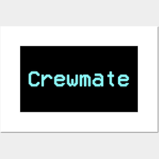 Crewmate - among us sticker Posters and Art